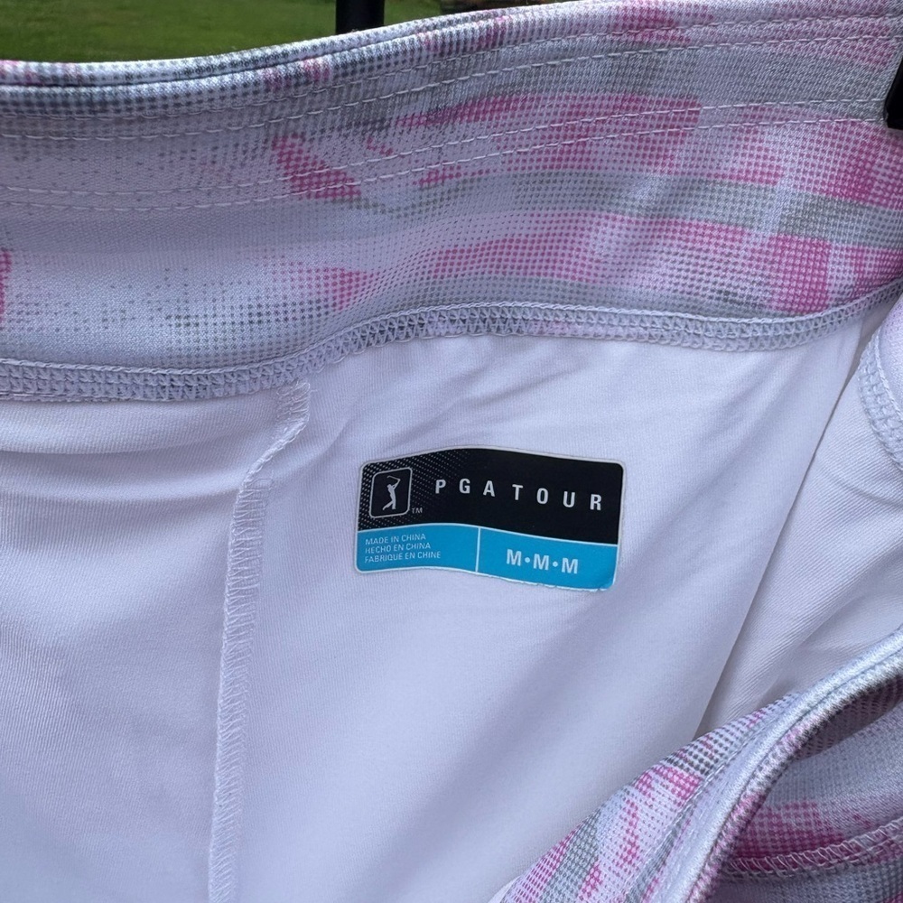 PGA Tour Pink and White Golf Skirt - Picture 4 of 4